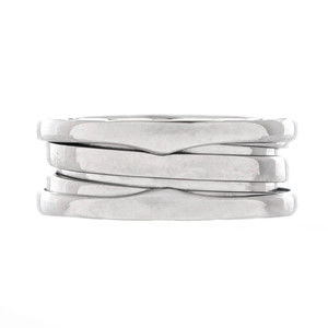 Bvlgari B.Zero1 Two Band Ring 18K White Gold